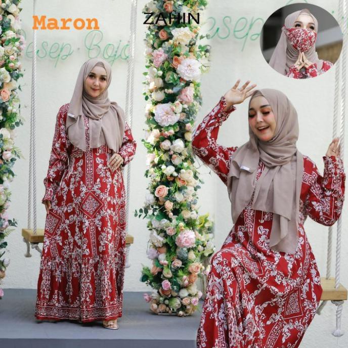RAYON SULTAN GAMIS SYARI PREMIUM BUSUI BAJU WANITA TERBARU ORI ZAHIN