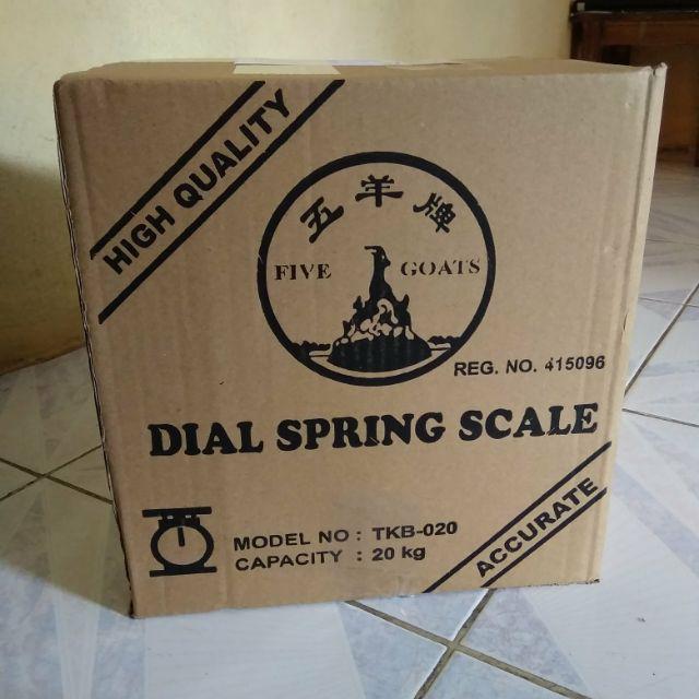 Timbangan Duduk 5 Kg 10 Kg 15 Kg 20 Kg - Five Goats Scale - Timbangan Duduk - Timbangan Five Goats
