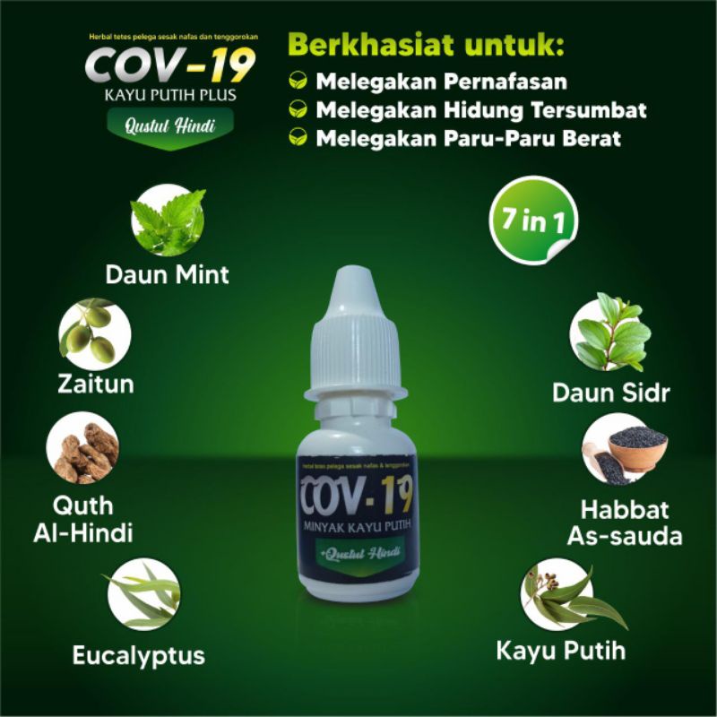 Minyak kayu putih cov19