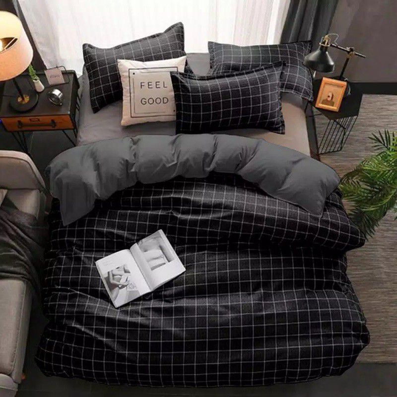 SPREI/SEPREI HOMEMADE NO.1 KOREAN STYLE AESTHETIC EMILY TARTAN ANJANA GRID KATUN DISPERSE - UKURAN 120, 160 &amp; 180