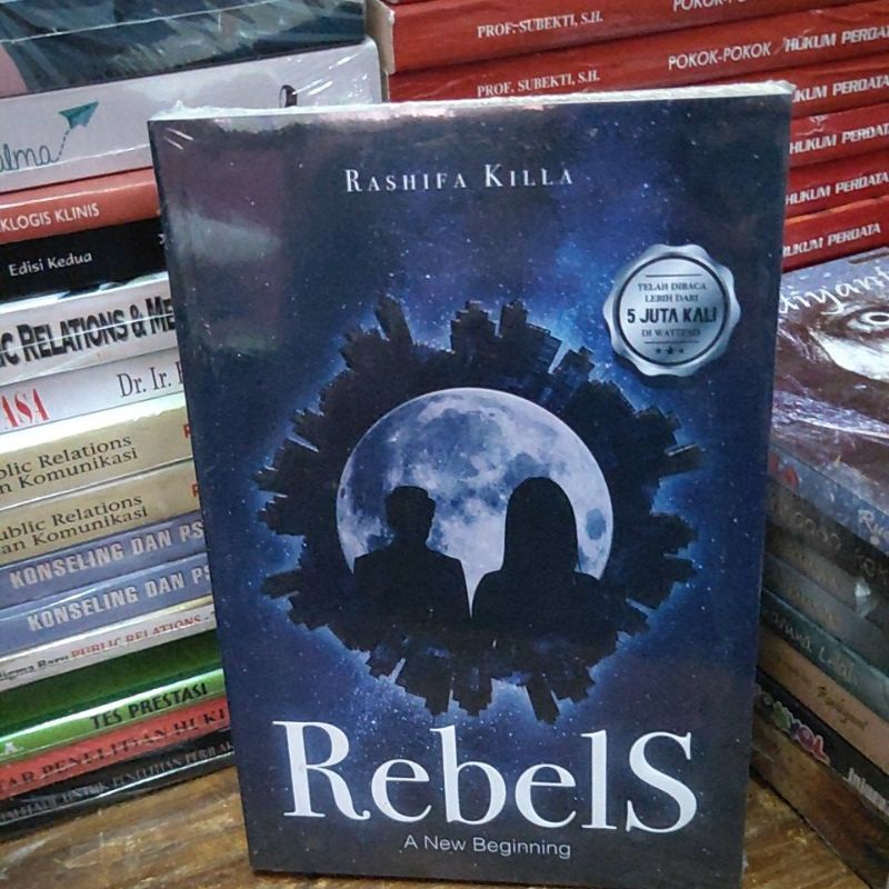buku original novel Rebels a new beginning