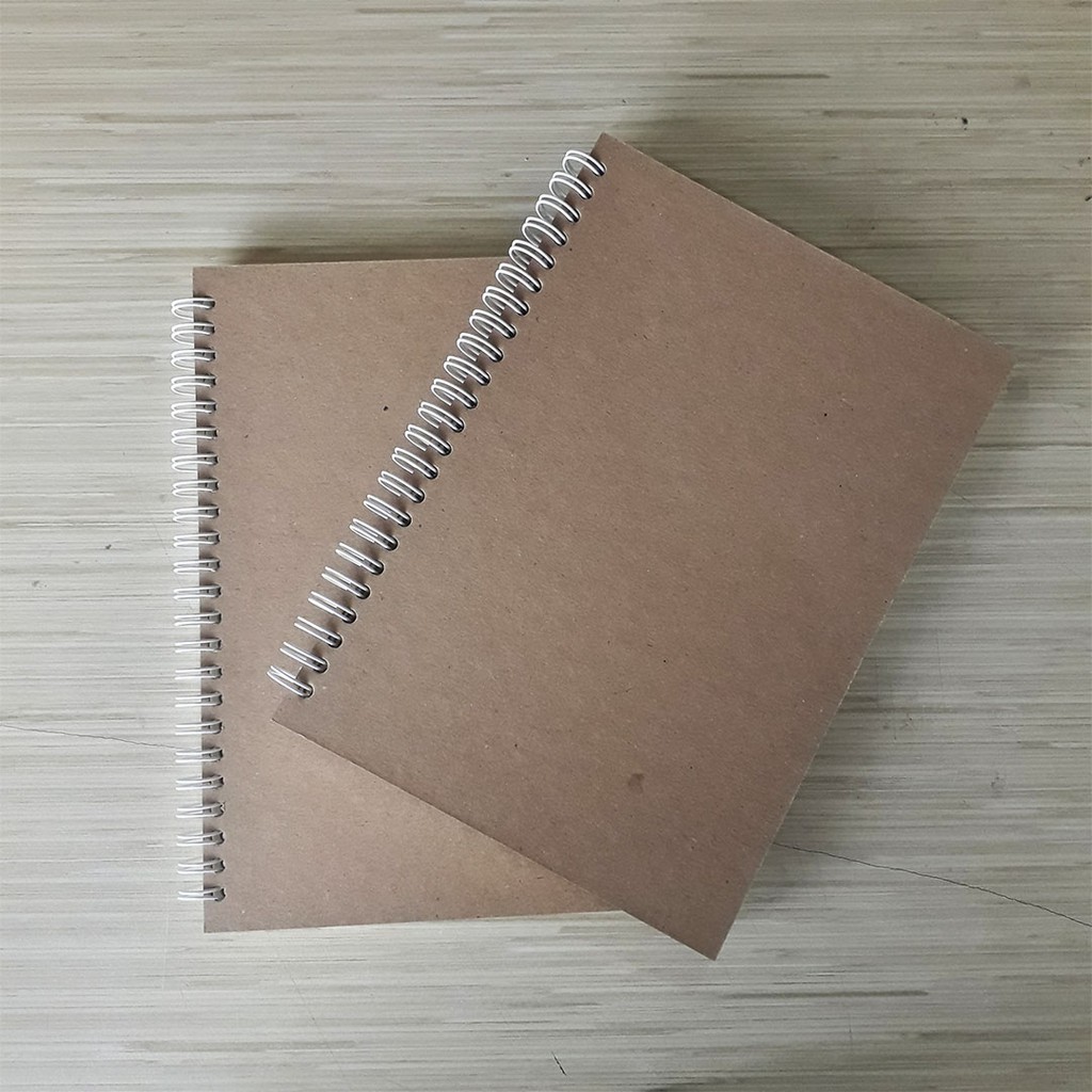 

Notebook Rustic Isi Bookpaper bergaris atau polos