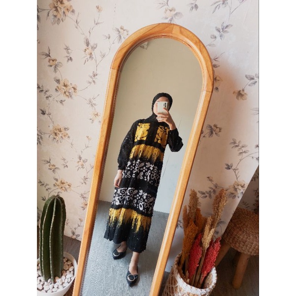 SANJAYA HOMIE DRESS | Daster Motif | Daster Rumahan | Daster Lengan Panjang | Homedress