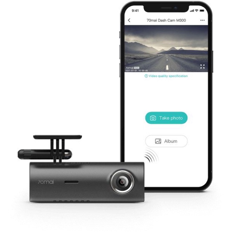 Dashcam 70mai M300 + Memory Card 32Gb