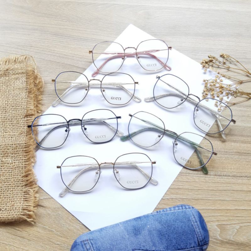 FRAME KACAMATA + GANTI LENSA