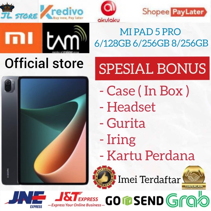 MI PAD 5 PRO 8/256GB GARANSI RESMI XIAOMI INDONESIA