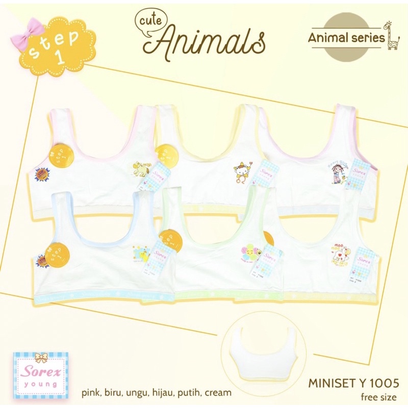 Bra BH Anak Perempuan Miniset Sorex Y1005