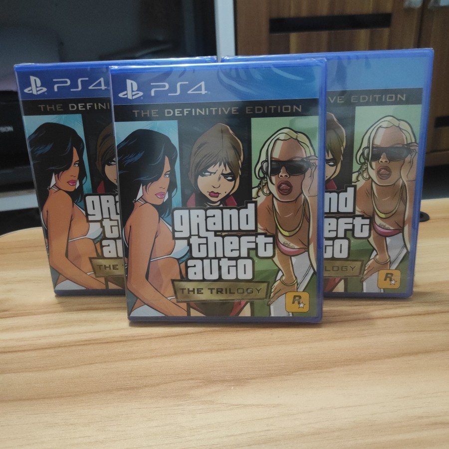 PS4 GTA Grand Theft Auto The Trilogy The Definitive Edition