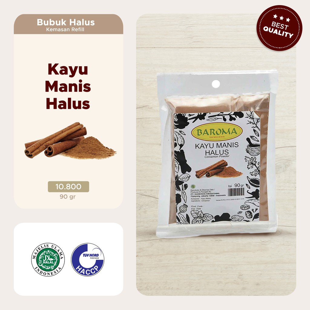 

Kayu Manis Halus Refill Cinnamon Powder 90g Bumbu Rempah