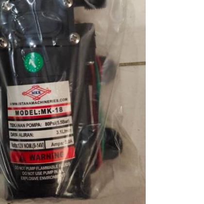 ➯ Pompa dinamo tangki semprotan elektrik sprayer aki bilik ✲