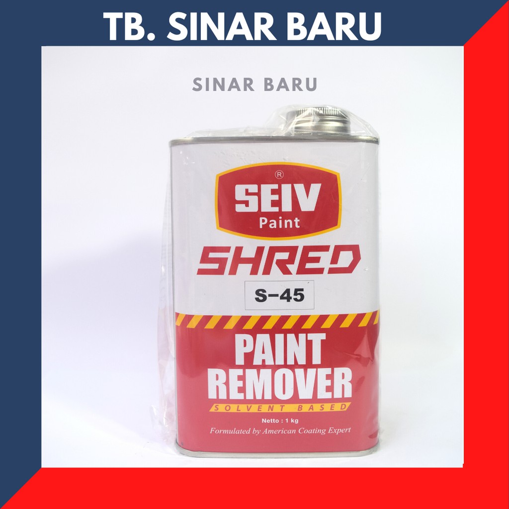 Paint Remover Seiv / Perontok Cat SEIV 250 gram dan 1 Kilogram