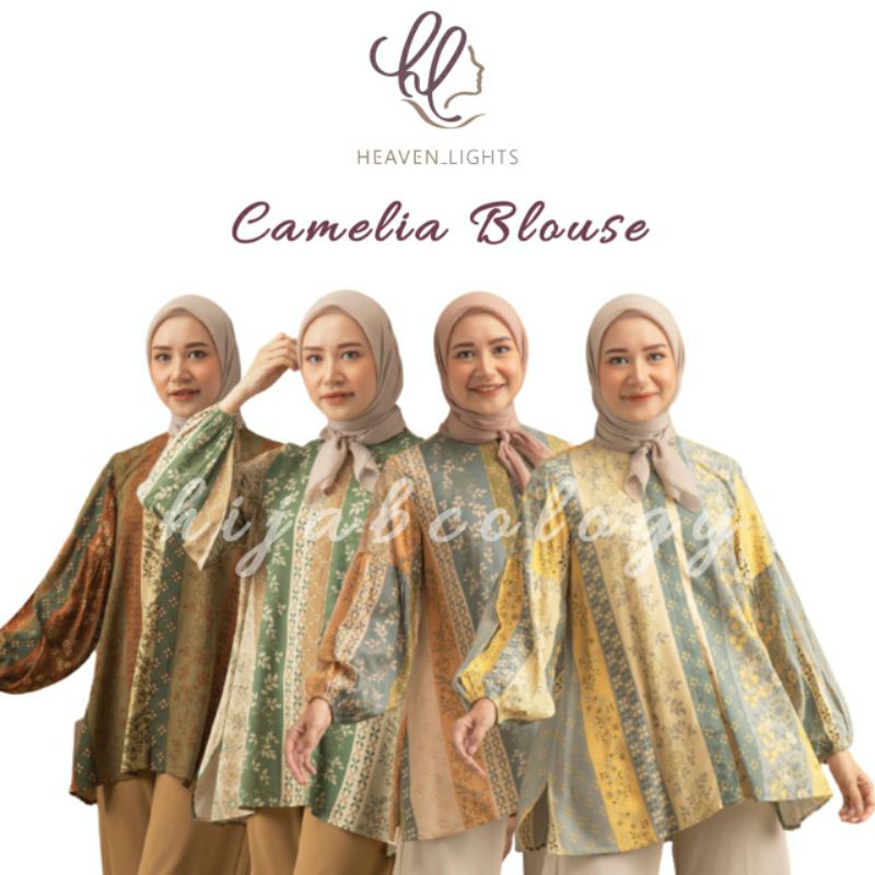 CAMELIA BLOUSE HEAVEN LIGHTS