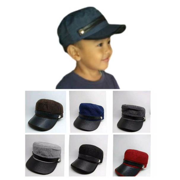 topi komando anak / topi komando anak aril / topi pet anak / topi anak / topi baseball