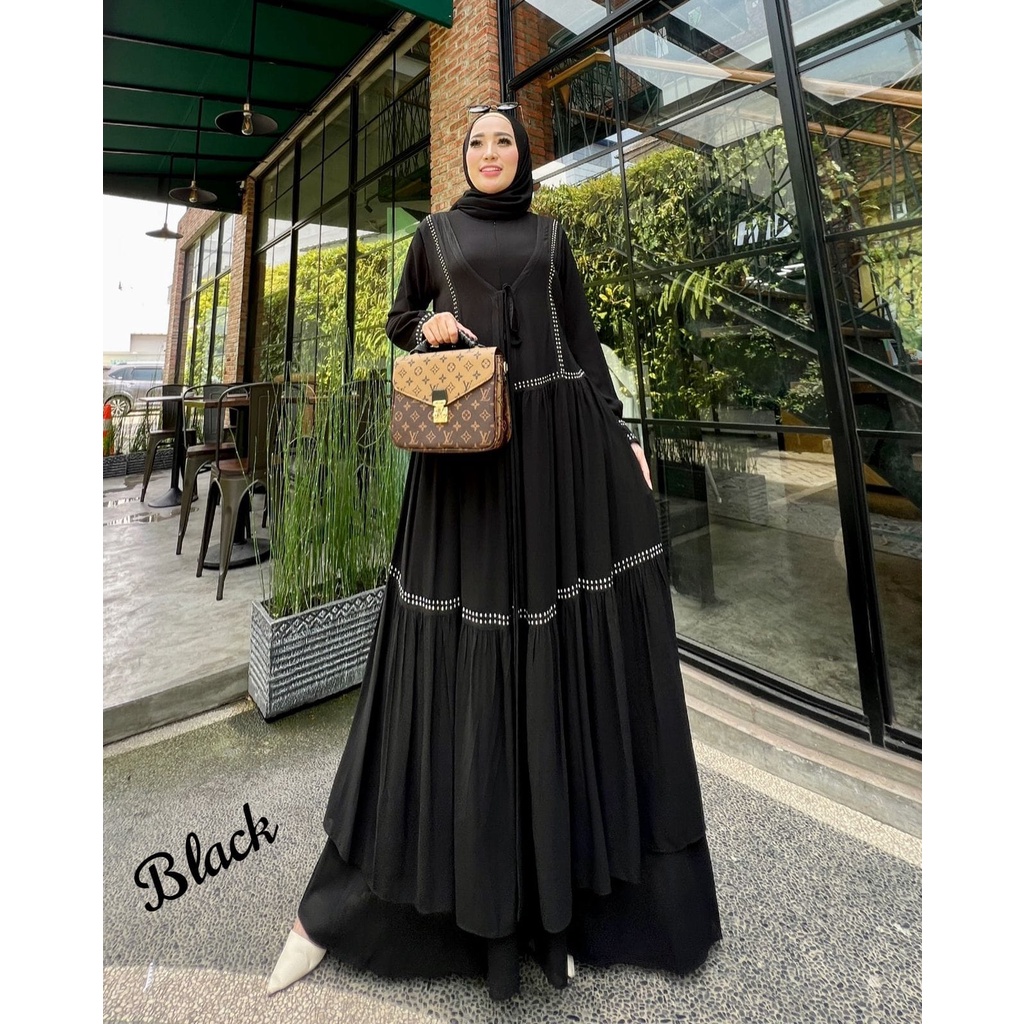 Original GLAMZ Dress Kiran (seri A) (seri B) / Fashion Muslim Gamis