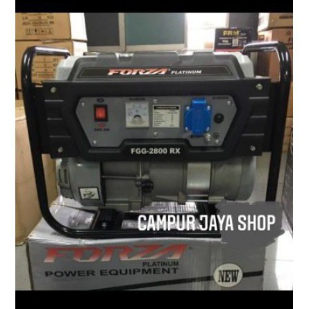 Mesin Generator Listrik / Genset / Jenset Forza 1000 Watt FGG 2800 RX