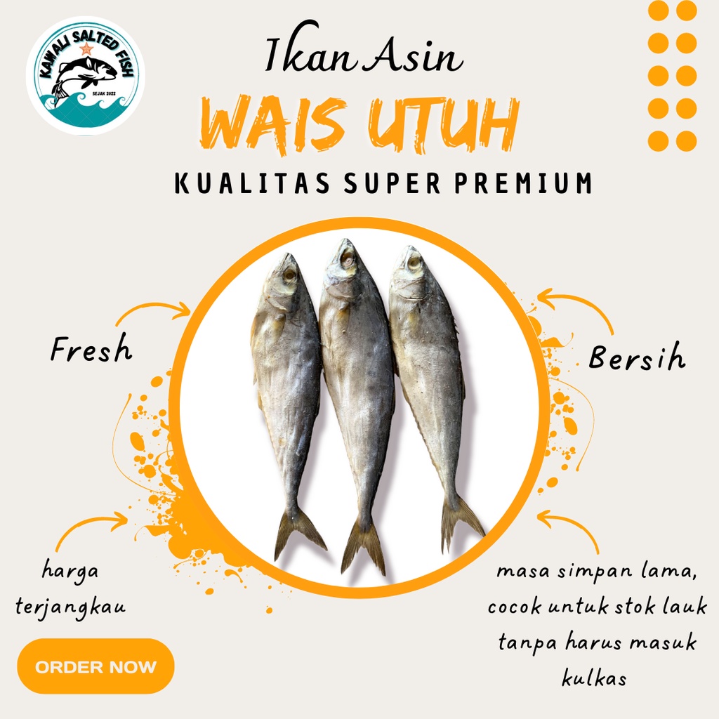 

Ikan asin wais 500 gram