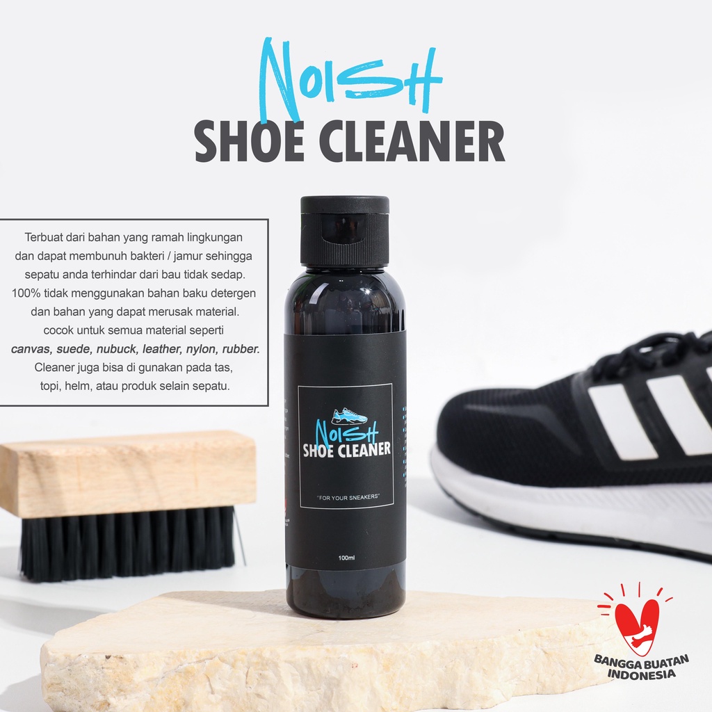 Noish Cleaner Kit / Cairan pembersih Sepatu / Shoes Cleaner / Sabun Cuci Sepatu / Paket Cuci Sepatu