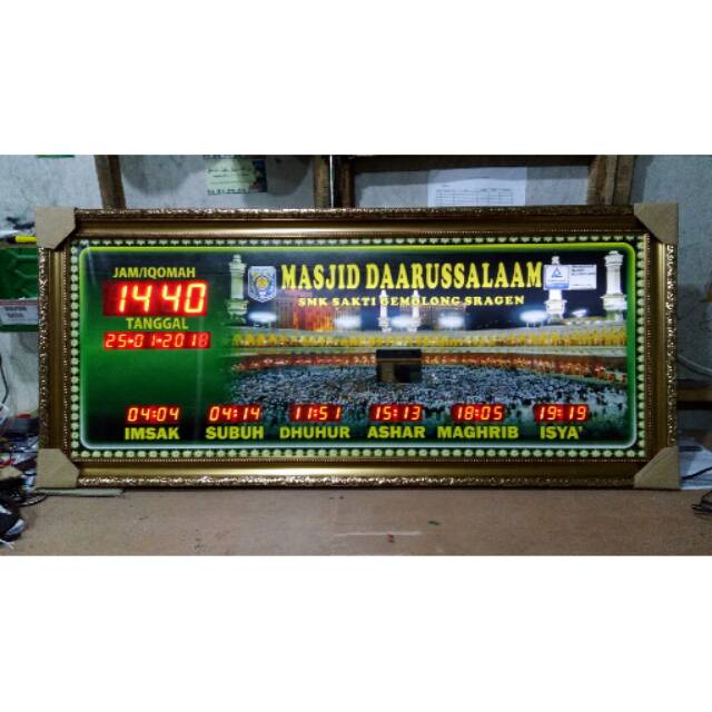 Jam masjid jadwal sholat