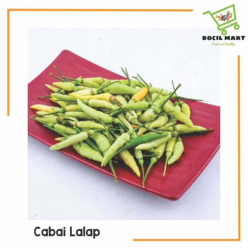 

[BOCIL MART] CABAI HIJAU LALAP / LOMBOK LALAP / LOMBOK IJO
