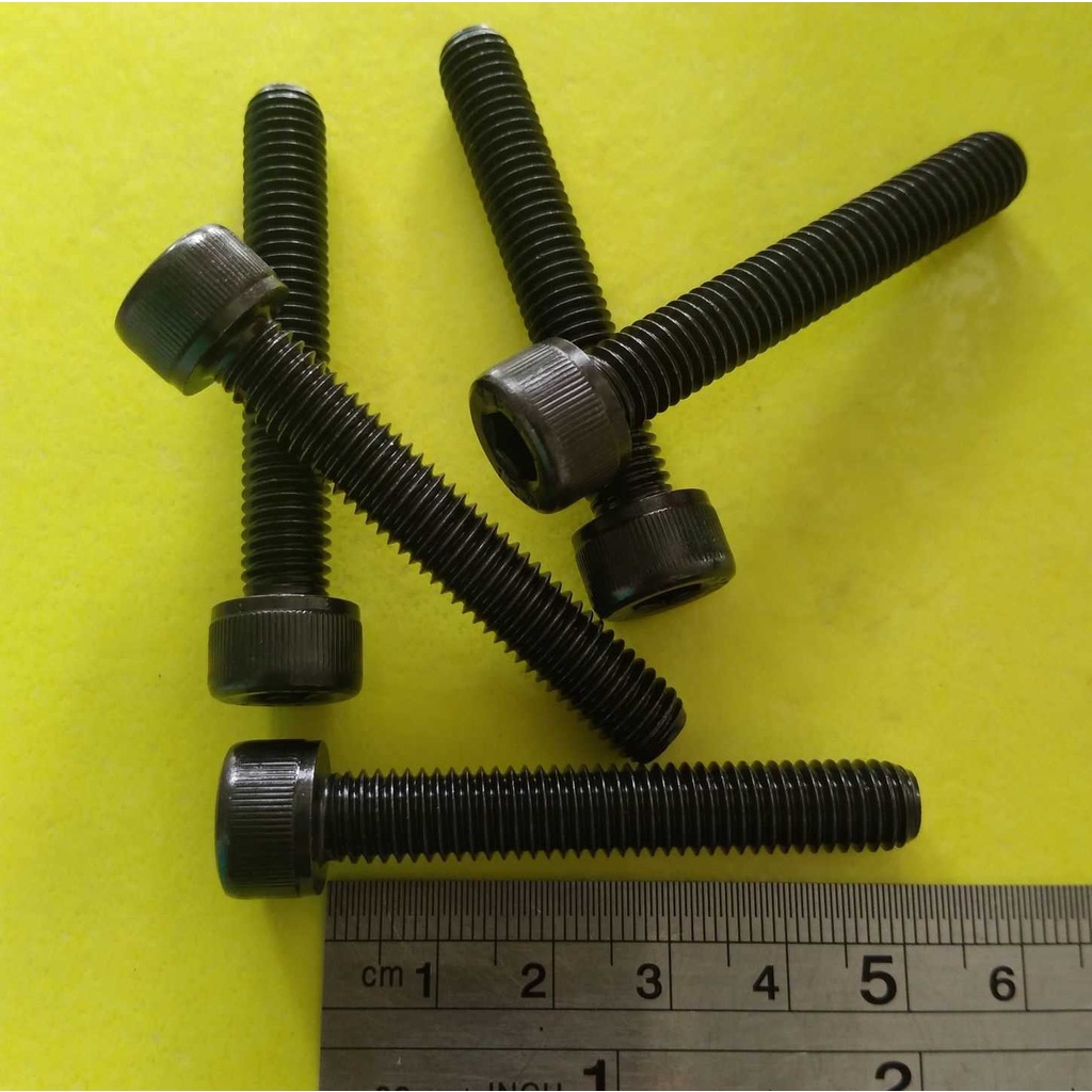 BAUT L BAJA M8 X 50 / BAUT M8 / BAUT 13 KUNCI L6 / L 6 FULL DRAT / BAUT L M8 X 50 / BAUT L M8 X 50 B