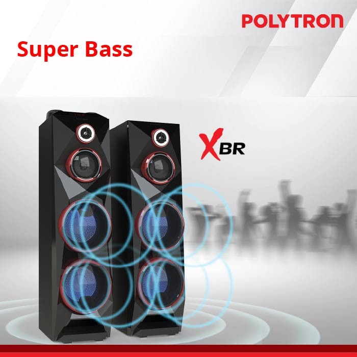 POLYTRON Active Speaker PAS8C28 PAS 8C28 Speaker Aktif