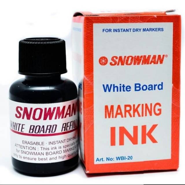 

Tinta white Board Snowman Hitam (ORI)