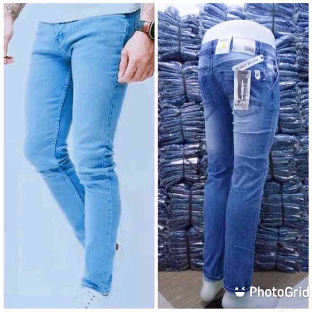 celana panjang pria jeans soft jeans murah