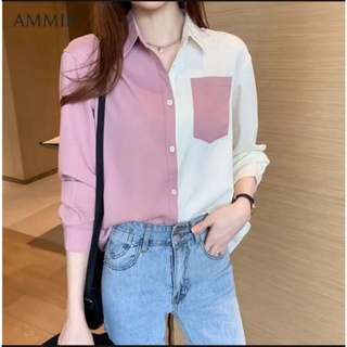 SALE !!! CUCI GUDANG ICHAANDENISHOP Blouse Korea Kemeja Atasan Trendy