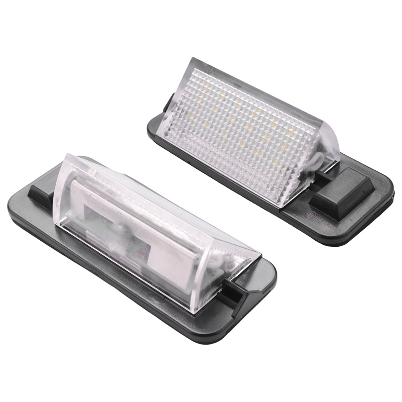 2pcs Lampu Plat Nomor Mobil 18-led High Power Warna Putih Untuk Bmw E36 318I 328I M3