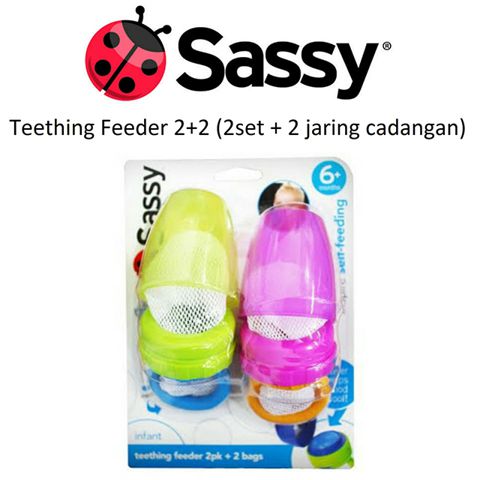 Sassy Teething Feeder 2+2 (2set +2jaring tambahan)