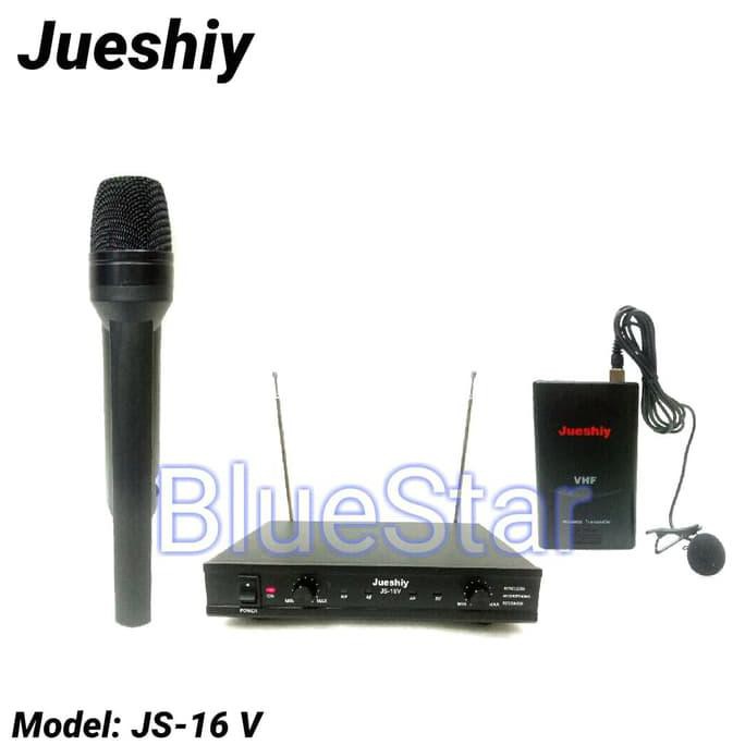 Super Mic Wireless Jueshiy Js 16 V Pegang - Jepit Sale