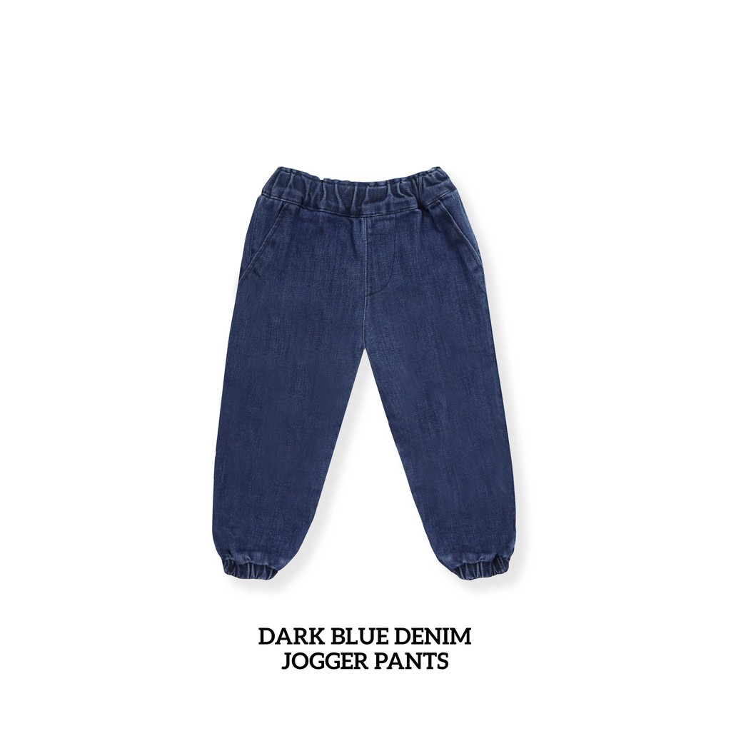 Little Palmerhaus Kids Denim Jogger Pants | Celana Jogger Anak 1-3 tahun