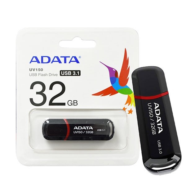 Flashdisk ADATA UV128 USB 3.0 slider 32GB - Original NAMPOL Gan