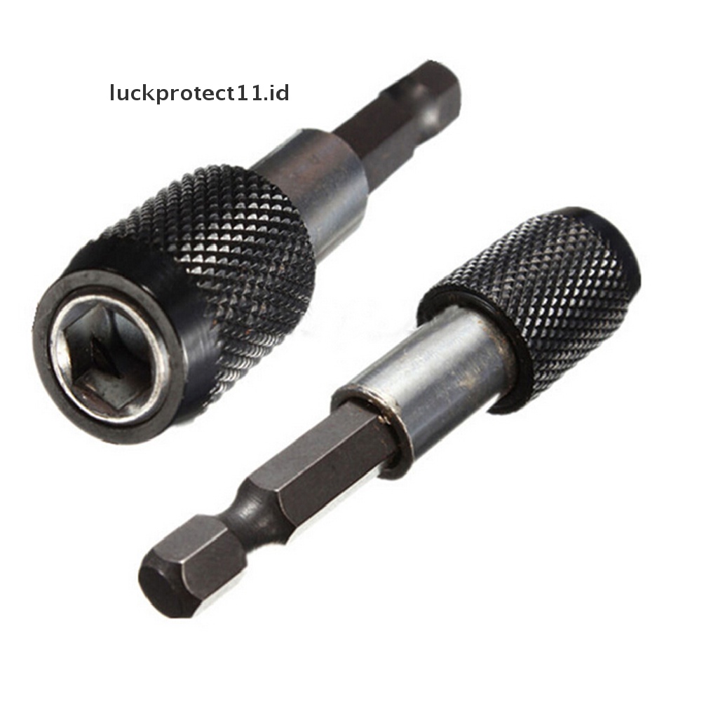 // Hg &amp; ID// 1per4 &quot;60mm Hex Shank Magnetic Quick Release Mata Obeng Drill Holder Tools