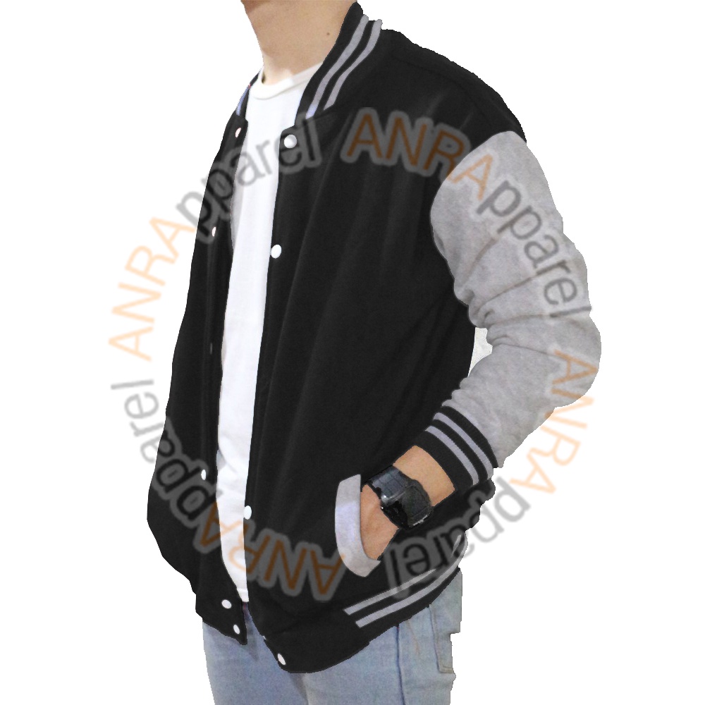 BASEBALL COWO Jaket Baseball Varsity Kancing Pria Wanita | Jaket Sweater | Jaket Cowok Keren | Jak