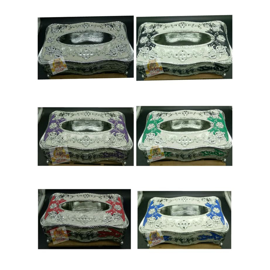 Tempat Tissue Klasik / Tempat Tissue Emas / Tempat Tissue Plastik 2284