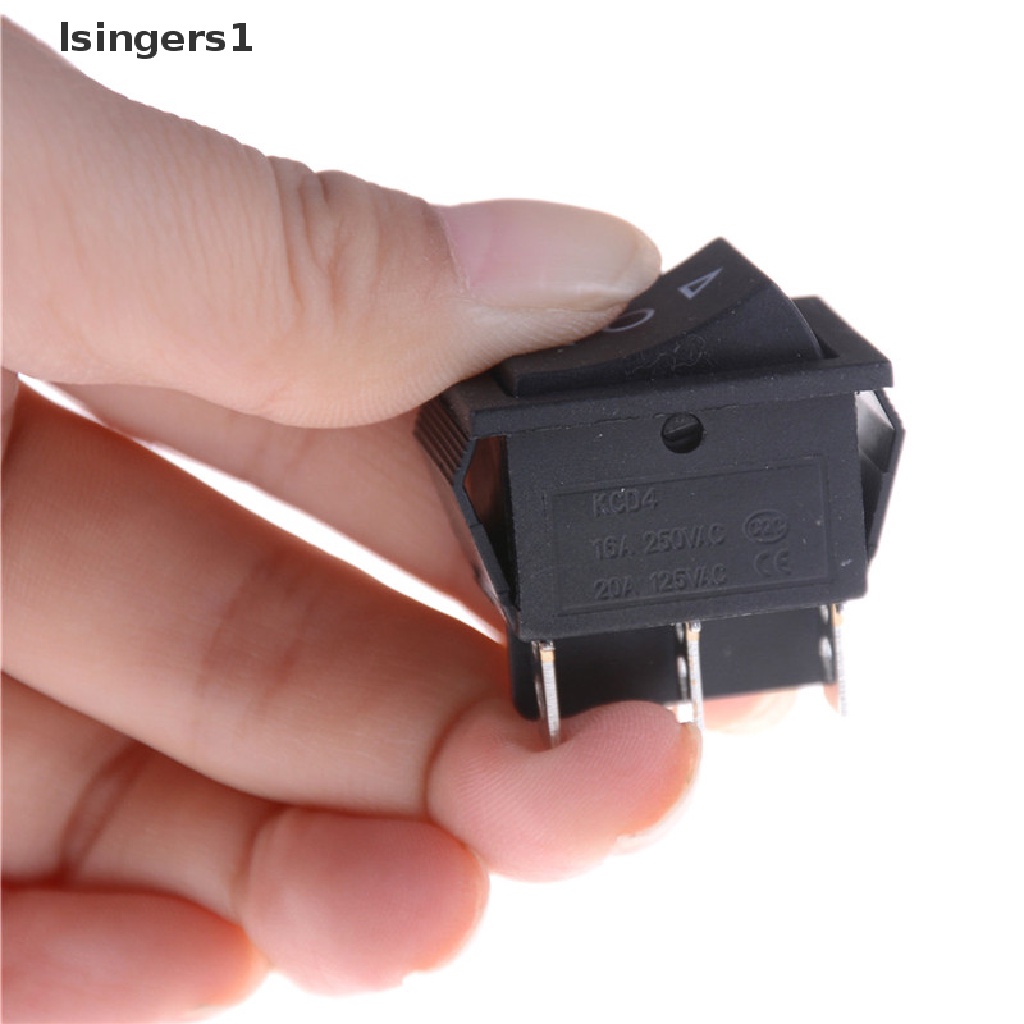 (lsingers1) 2pcs Saklar Rocker On-Off 6 Pin