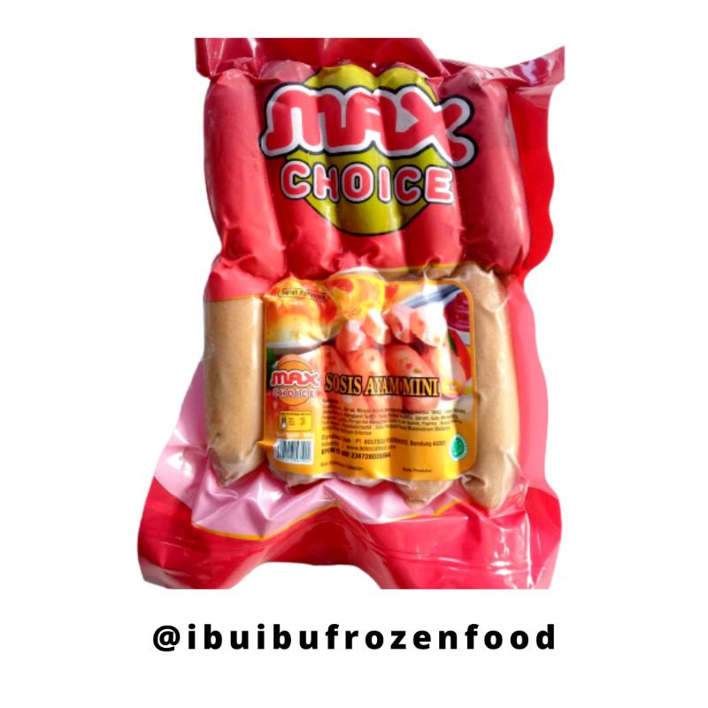 

MAX CHOICE AYAM MINI 500 GRAM
