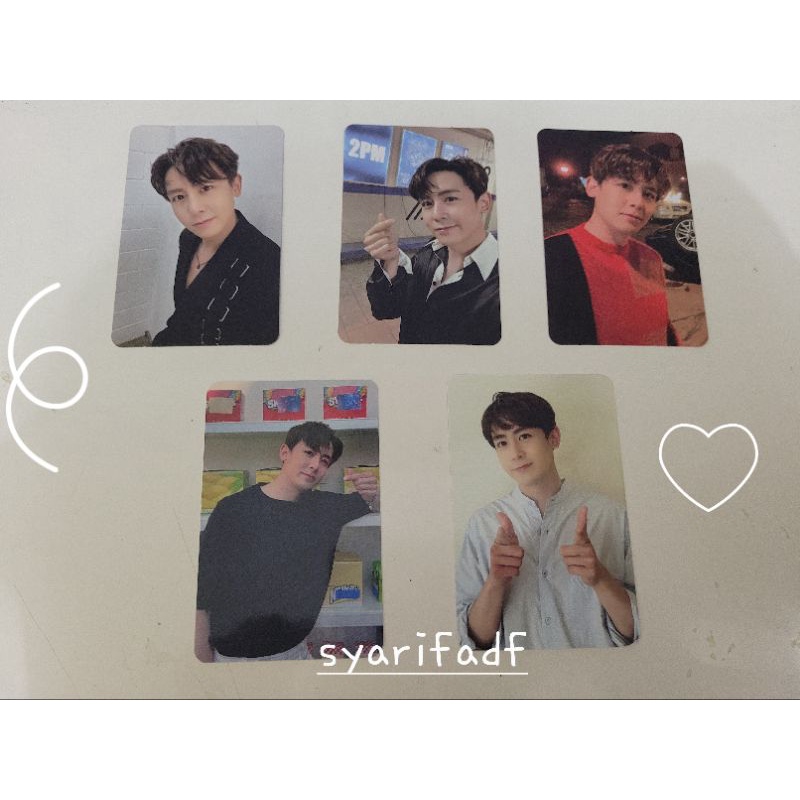 Photocard Nichkhun 2PM Must 7th Album | Soundwave | Hottest 8th