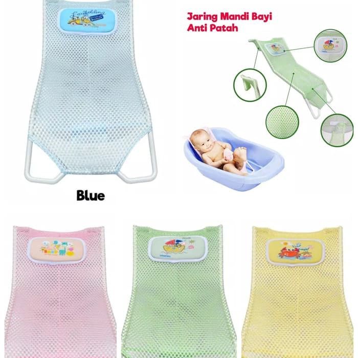 Jaring Mandi Bayi Anti Slip Alat Bantu Bak Mandi Bayi Baby Jaring Mandi Bayi Anti Slip Alat Bantu Bak Mandi Bayi Baby