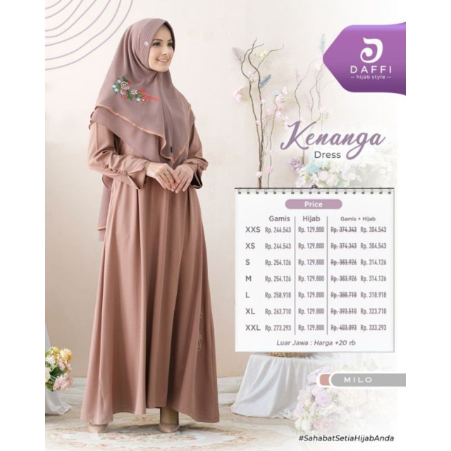 Kenanga Dress Milo XL