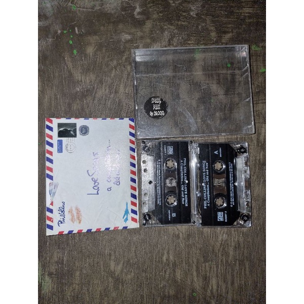Kaset Pita Phil Collins Love Songs Double Cassette