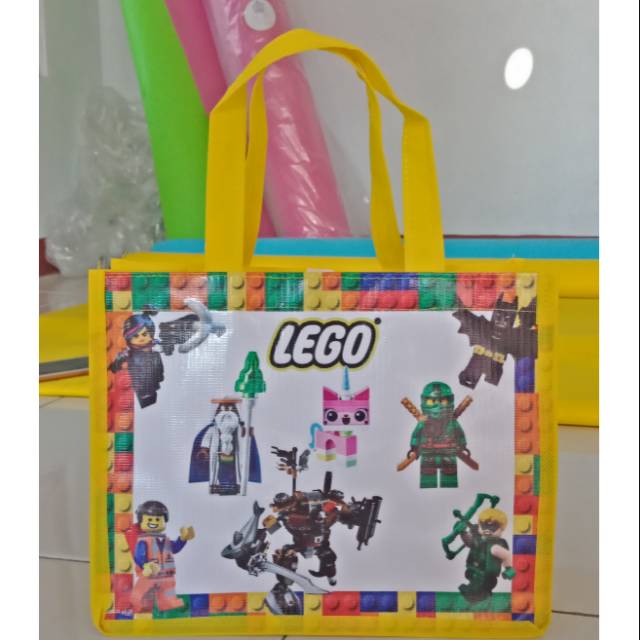 

goodie bag tas ultah tas souvenir Lego