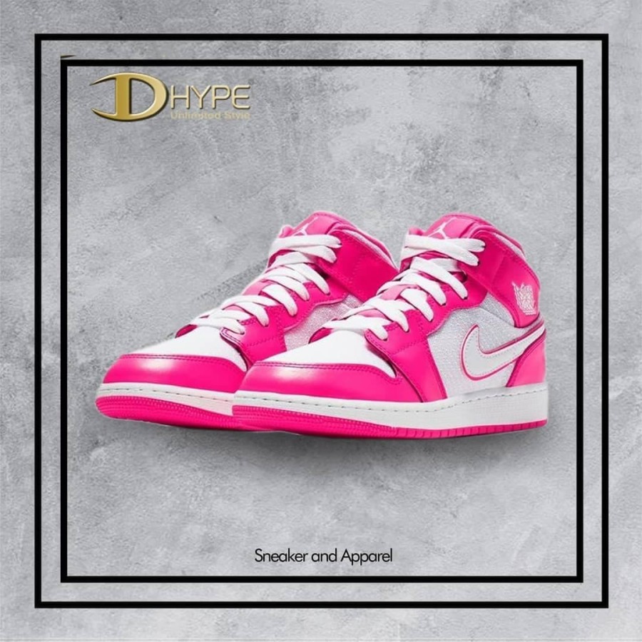 pink hyper jordans