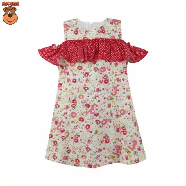 Dress Anak Perempuan Macbee 12th - Dress Anak - Dress Bunga -Dress-Dress Anak Cewek SNI