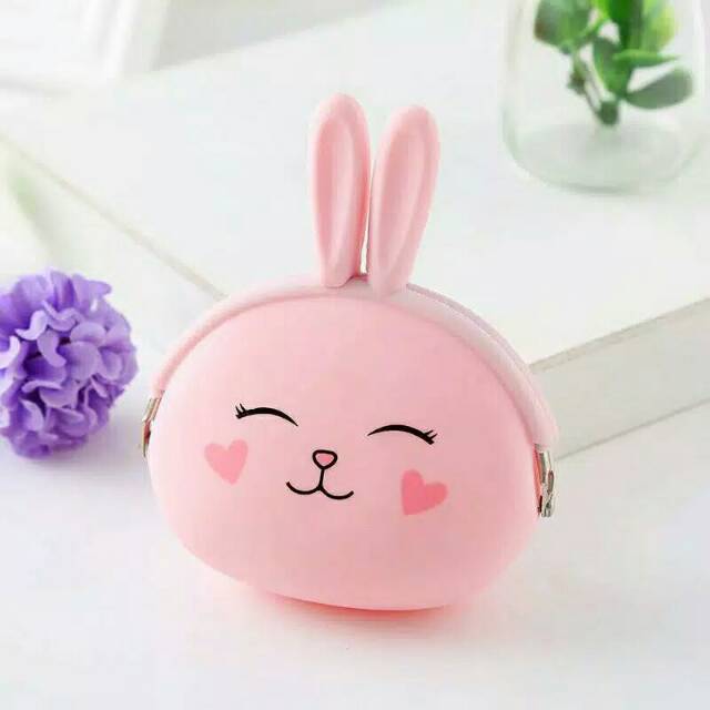 Dompet koin import karakter rabbit