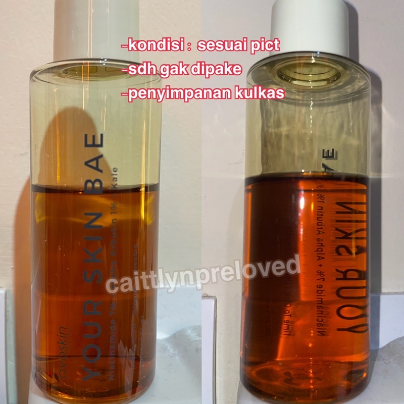 TONER NIACINAMIDE AVOSKIN YSB (PRELOVED)