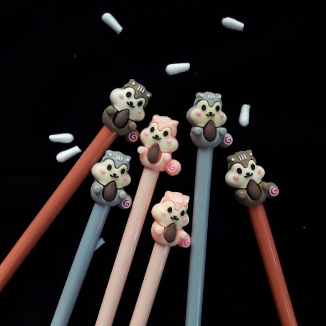 

PULPEN KARAKTER TUPAI (GEL INK)
