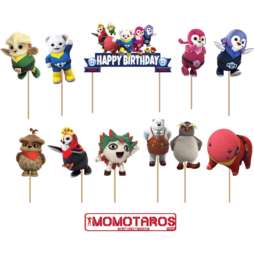 Topper cake Badanamu Cadet set