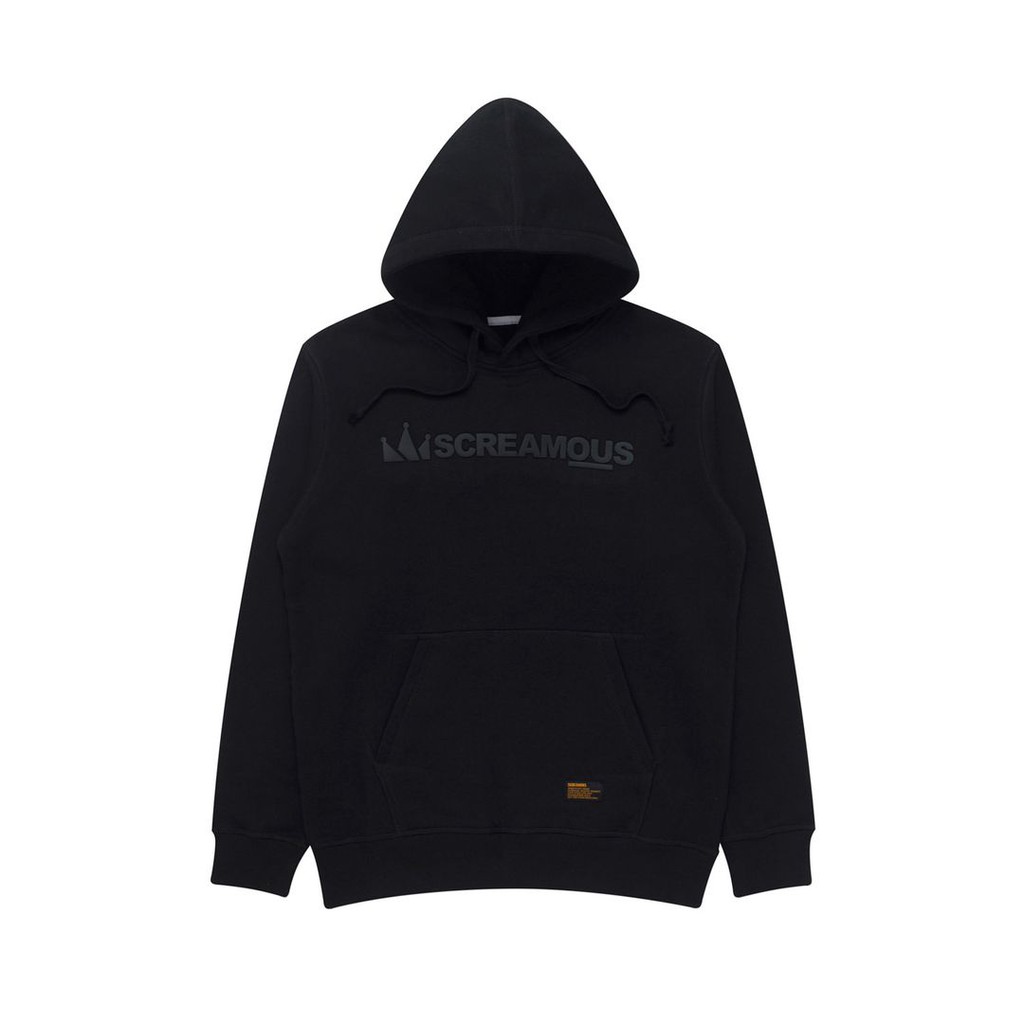 HOODIE SCREAMOUS SIGNATURE LEGEND BLACK